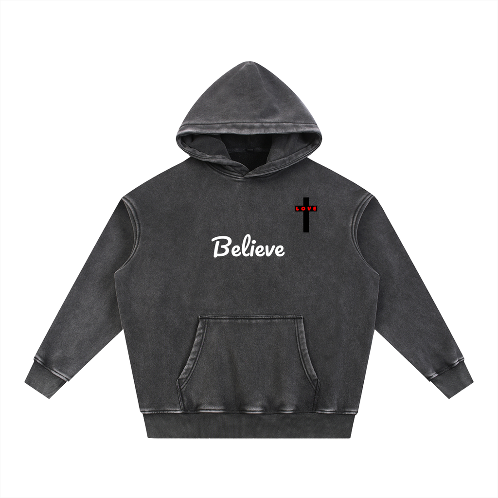 Believe soft oversized hoodie