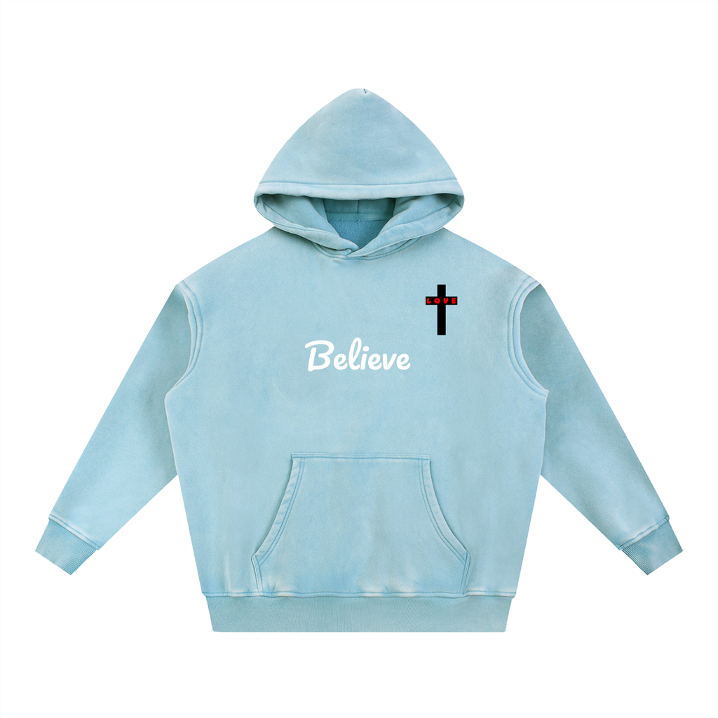Believe soft oversized hoodie